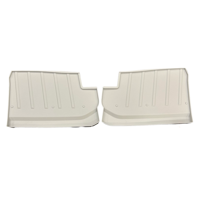 For VW Crafter Front Cab Shelf Light Grey Rubber Inserts – Storage Liner (2018-2025)