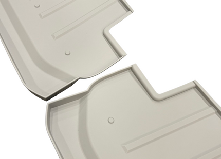 For MAN TGE / VW Crafter New Shape Front Cab Shelf Grey Rubber Inserts – Storage Liner (2018-2025) | Van-X