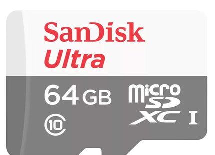 SanDisk 64GB Ultra MicroSDXC Card Class 10 100MB/s
