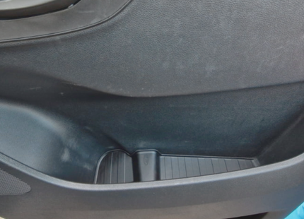 For Mercedes Sprinter (907) Rubber Door Pocket Inserts Black | Non-Slip Door Storage Liners | Van-X