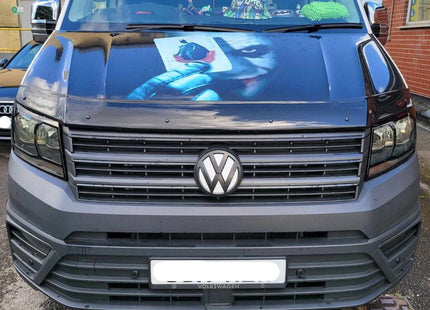 For MAN TGE Headlight Guards Gloss Black (2018-2025) | Front Headlight Protectors | Van-X