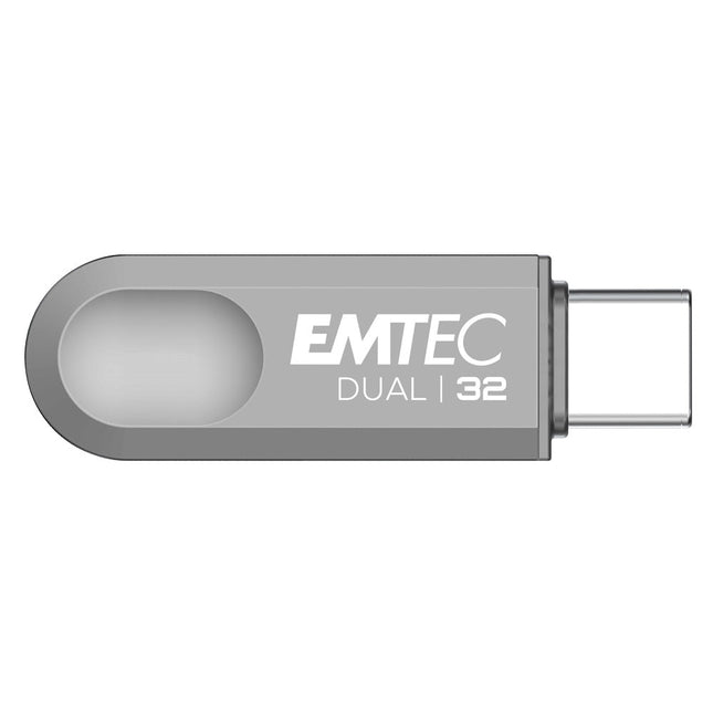 EMTEC 32GB Dual USB-A 3.2 / USB-C D280 Flash Drive
