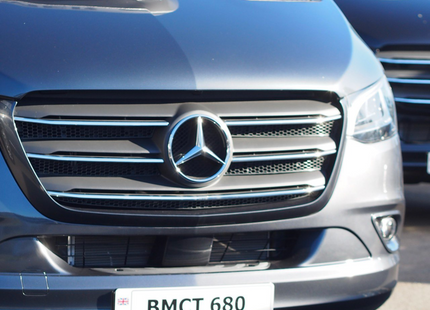 For Mercedes Sprinter 907 Honeycomb Grille Mesh Inserts | Upper Grille 5 Piece Kit | Van-X