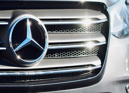 For Mercedes Sprinter 907 Honeycomb Grille Mesh Inserts | Upper Grille 5 Piece Kit | Van-X