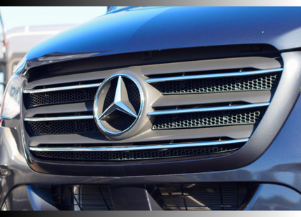 For Mercedes Sprinter 907 Honeycomb Grille Mesh Inserts | Upper Grille 5 Piece Kit | Van-X