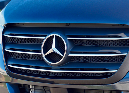 For Mercedes Sprinter 907 Honeycomb Grille Mesh Inserts | Upper Grille 5 Piece Kit | Van-X