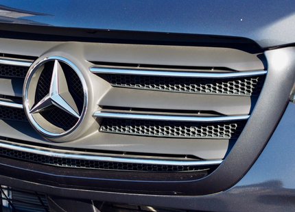 For Mercedes Sprinter 907 Honeycomb Grille Mesh Inserts | Upper Grille 5 Piece Kit | Van-X