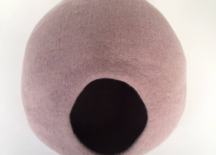 Solid Colour Wool Cocoon Basket