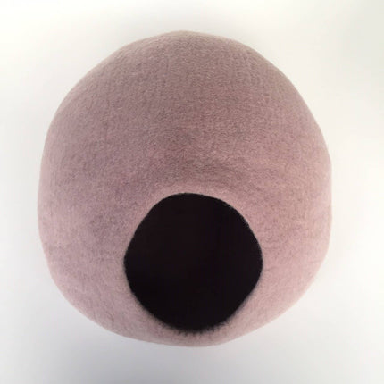 Solid Colour Wool Cocoon Basket