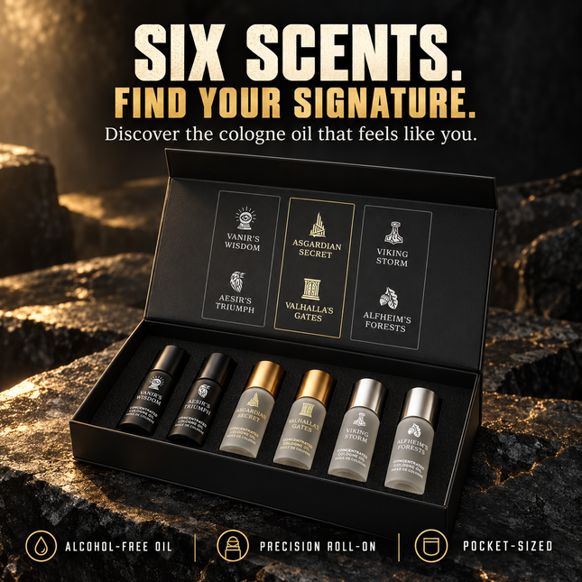 Viking Cologne Oil Sample Kit