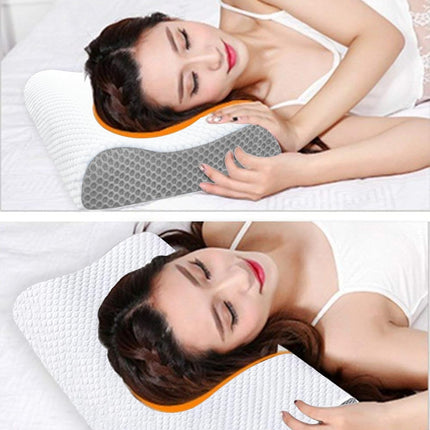 Ecosafeter 2024 Memory Foam Neck Pillow, Ergonomic Pain Relief
