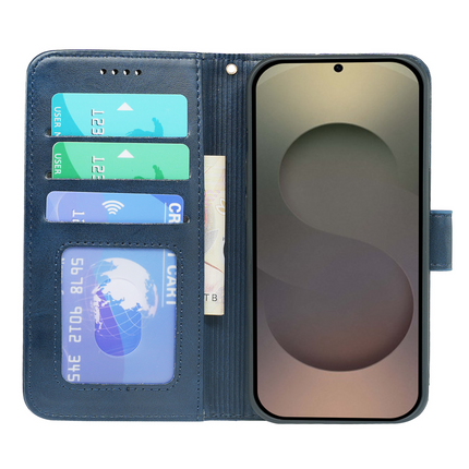 Samsung Galaxy S26 Series Book Flip Case Leather Wallet