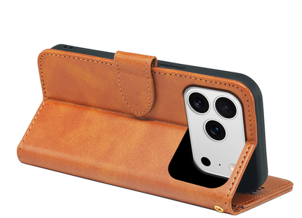 iPhone 18/17 Series Book Flip Case Leather Wallet