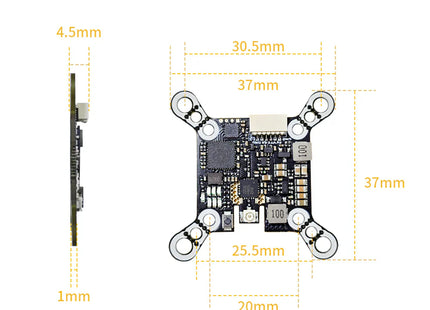 DarwinFPV 5.8Ghz 25-200mW VTX for Baby Ape