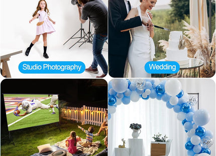 Backdrop Stand 3x3m Heavy Duty Adjustable Photography Frame Kit EMART