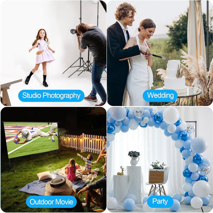 Backdrop Stand 3x3m Heavy Duty Adjustable Photography Frame Kit EMART