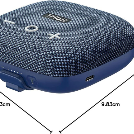Tribit StormBox Micro 2 Bluetooth Speaker, IP67, XBass, Wireless Pairing