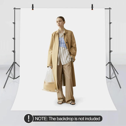 EMART 10x12ft Photo Backdrop Stand, Heavy Duty Adjustable Support Kit