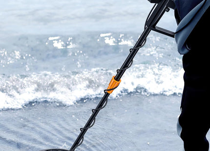 Metal Detector Waterproof Gold Detecting LCD Display 4 Modes SUNPOW