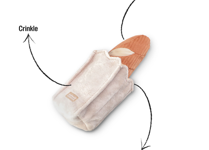 Mini Baguette enrichment dog toy