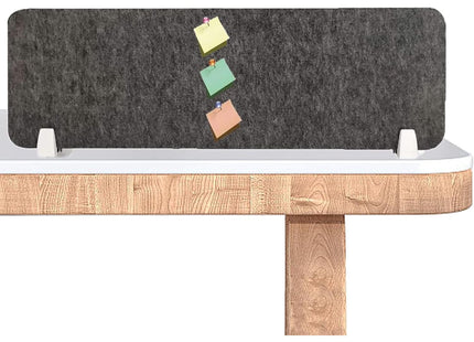 Acoustic Desk Divider 40x12 Inch Clamp On Noise Reducing Privacy Panel Nisorpa