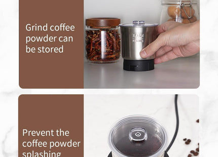 Electric Coffee Grinder 75g with Removable Stainless Steel One Bowl SHARDOR