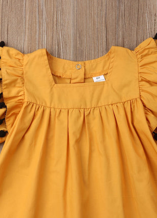 Children Newborn Clothing Sleeveless Kids Girls Dress