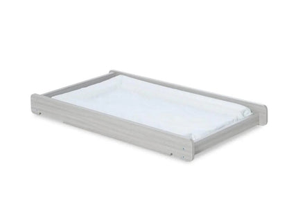 Ickle Bubba Pembrey Cot Top Changer - Ash Grey