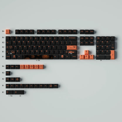 Black PBT Halloween Keycap