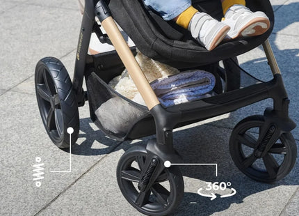 Kinderkraft Moov 2 3-in-1 Travel System - Grey