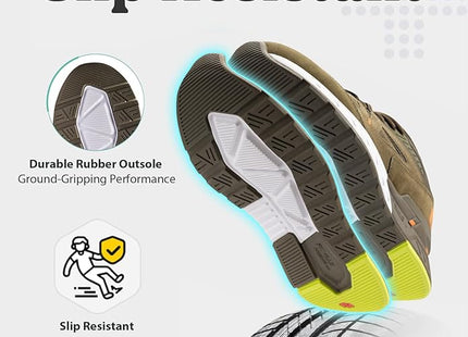 UK 12 FitVille Mens Extra Wide Fit Trainers Running Flat Feet Plantar Fasciitis