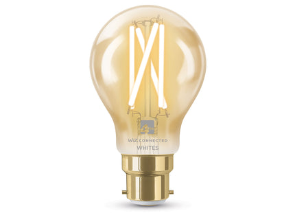 4lite WiZ Connected A60 Filament Amber WiFi LED Smart Bulb
