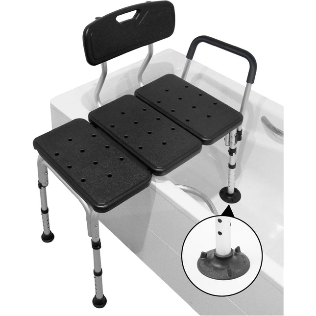 Non Slip Bath Seat with Padded Armrest Chair for Elderly Disabled PEPE Mobility