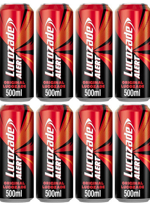 12 x Lucozade Alert Original Can - 500ML