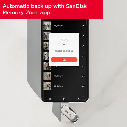 SanDisk 64GB Ultra Dual Drive Luxe USB-A / USB-C 3.2 Flash Drive