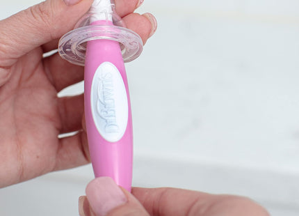 Dr Brown's Baby Bottle Cleaning Brush Pink Bottle Cleaner with Teat Cleaner