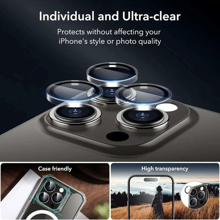 iPhone 15 Pro Max Premium Screen Protectors - 3 Pack + Lens Protector 2 lots = 6
