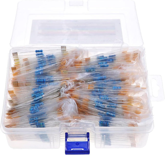 Resistor Pack 860pcs 86 Values x 10pcs 1/2W