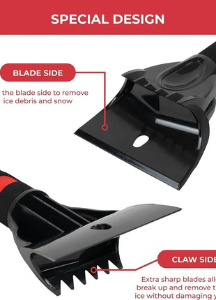 RevHeads Ice Scraper for Cars and Pick Up Trucks Scrape Windows With Ease