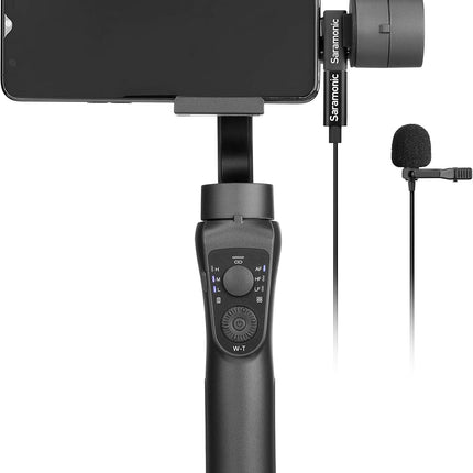 Saramonic Lavalier U3A Microphone USB-C for Mobile Devices and PCs Inc 2m Cable