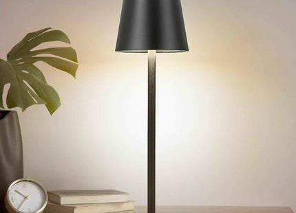 Cordless LED Table Lamp Rechargeable Light IP54 Touch Dimmable Various Colours
