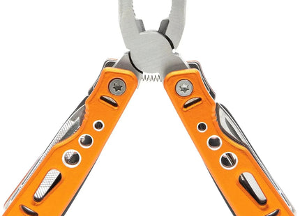 Milestone Compact Multi Function Camping Tool - Orange, 6.8 x 3.1 x 1.4 cm