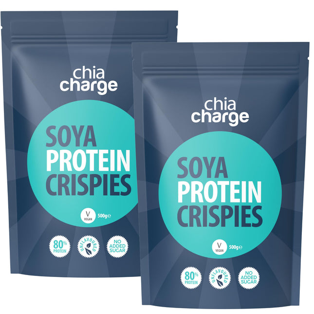 80% Protein SOYA Crispies - High Protein for Adults and Kids - Healthy, Gluten Free Vegan Snack - Low Fat Food, No Sugar Crispies (1 kg (Pack of 1),
