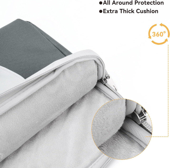 Waterproof 14-Inch Laptop Bag with Adjustable Strap for MacBook Pro and Surface