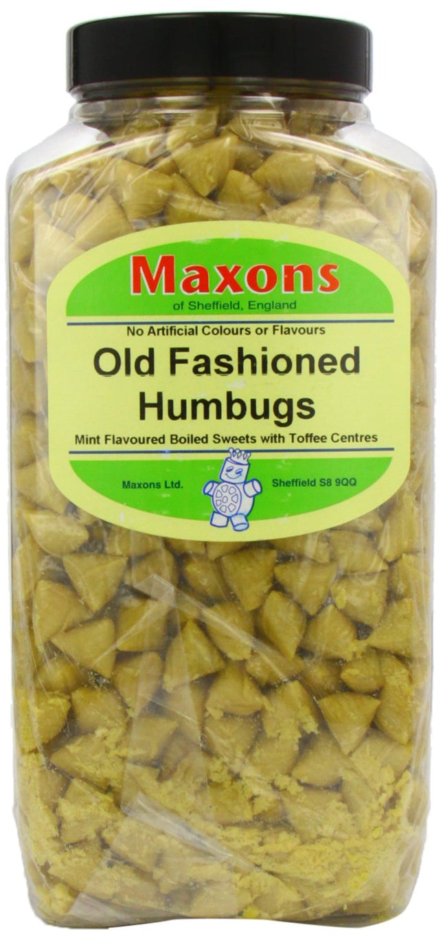 Maxons Old Fashioned Humbugs Jar 3.4 Kg