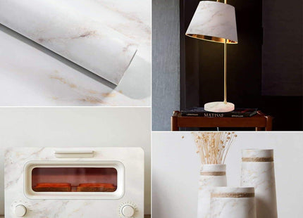 Marble Self Adhesive Sticky Paper 90x200cm Waterproof Vinyl Film Countertop