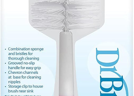 Dr Brown's Baby Bottle Cleaning Brush Pink Bottle Cleaner with Teat Cleaner
