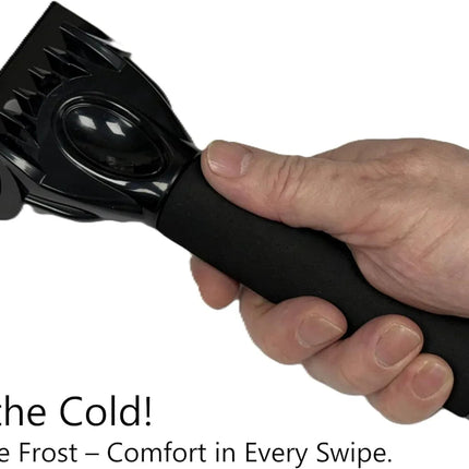 Car Ice Scraper 2 In 1 Premium Head For Clearing Ice & Snow A Winter Essential