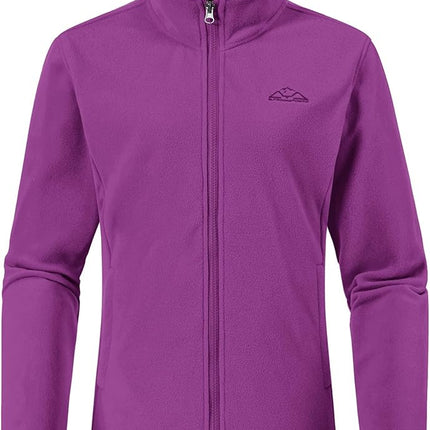Women's Winter Ski Coat Jacket 3-in-1  Waterproof, Windproof, Warm, Purple Size S