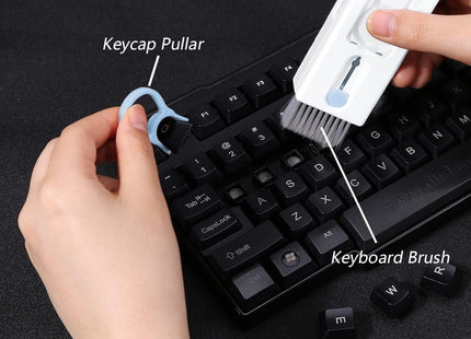 11-in-1 Gadget Cleaning Kit for Keyboards, Earbuds & LCD Screens, Versatile Tool